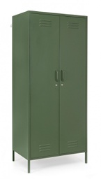 [B0746910] Armadio 50x80x185h verde in acciaio