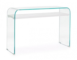 [B0734025] Consolle in legno bianco 110x35x75