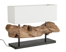 [B0826484] Lampada tavolo Kleta bianco 75x25x55h