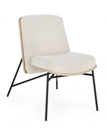 [B0734376] Poltrona avorio 59x71x80 h 46 h1