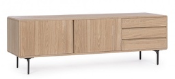 [B0747107] Mobile porta TV 160x40x50 in legno naturale