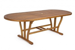 [B0805131] Tavolo in legno 180-240x100 cm