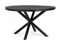 [B0747014] Tavolo rotondo in legno D.130 x 76h