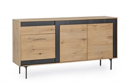 [B0747104] Credenza in legno 160x40x85 cm