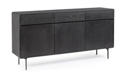 [B0747110] Credenza in legno 160x40x85.5 cm