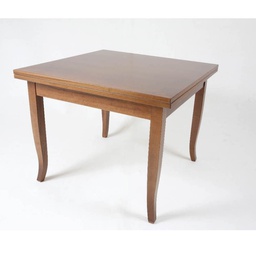 [FZ59566] Tavolo allungabile 90x90 noce