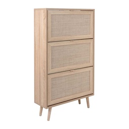 [FZ95005] Scarpiera 70x24x125 cm effetto vimini