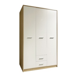 [FZ95549] Armadio 118,5x54x196,5 cm 3 ante 2 cassetti