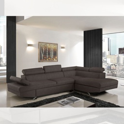 [FZ86026] Divano angolare destro con letto 297x206