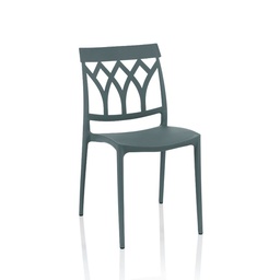 [FZ98174] Sedia polipropilene grigio 46,4x53,9x84,5