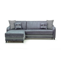 [FZ98339] Divano grigio 246x138x92 cm
