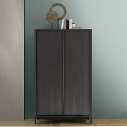 [FZ98853] Contenitore nero frassinato 106x40x177
