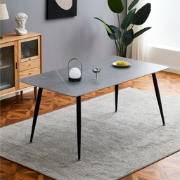 [FZ99320] Tavolo rettangolare 160x90 effetto marmo