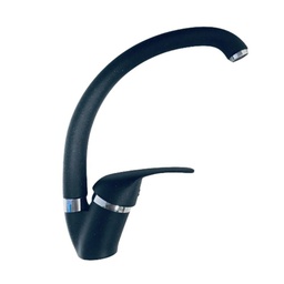 [FZ98475] Miscelatore cucina granito nero 26x10,3 cm