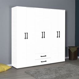 [FZ100585] Armadio bianco 200x45x180 cm