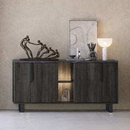 [FZ100787] Madia 165x49x83 palissandro nero