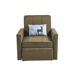 [FZ100451] Poltrona tortora 85x85x88 cm