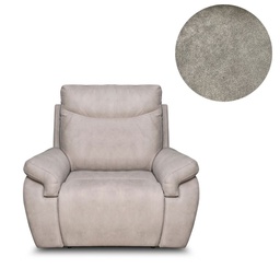 [FZ101026] Poltrona recliner 110x93x105 cm grigia