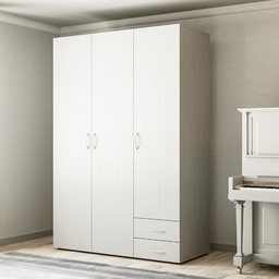 [FZ101156] Armadio bianco 120x51,6x177 cm