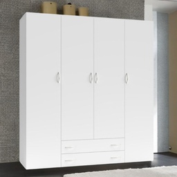 [FZ101157] Armadio bianco 160x51,6x177 cm