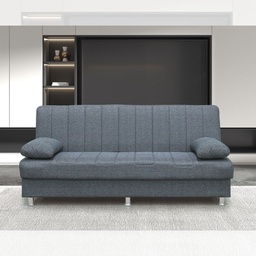 [FZ101263] Divano letto contenitore 190x88x82 cm grigio