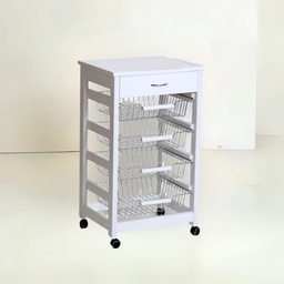 [FZ101188] Carrello con cassetto 85x49x39 cm