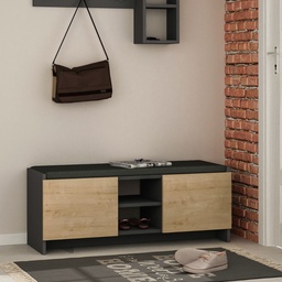[FZ101342] Panca scarpiera antracite 110x37x43