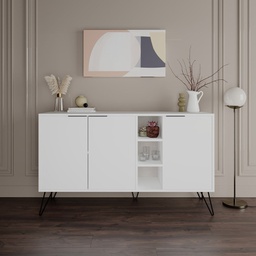 [FZ101231] Madia bianca 142x35,5x83h