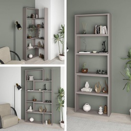[FZ101234] Libreria angolare estensibile 72x22x200 cm