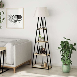 [FZ101223] Lampada da terra con mensole 50x165