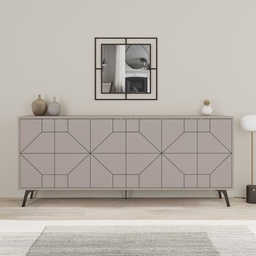 [FZ101356] (3c) Madia 6 183 x 35 x 77,4 cm light mocha