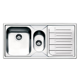 [FZ101528] Lavello semifilo inox 100x50 cm