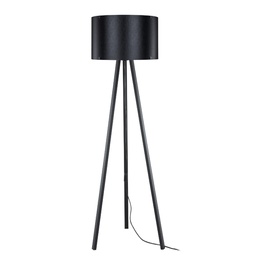 [FZ101484] Lampada da terra 36x136,5 cm tessuto nero