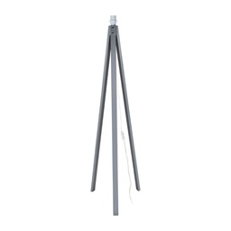 [FZ101485] Lampada da terra grigia 45x135 cm