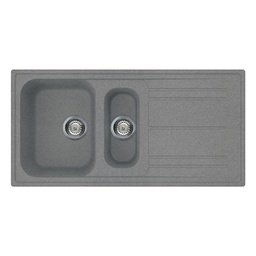 [FZ101570] Lavello 100x50 cm 1 + 1/2 vasca