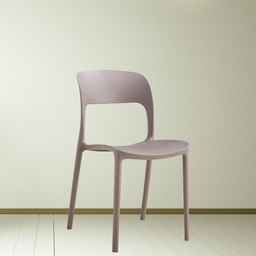 [FZ101171] Sedia polipropilene 41x56,5x82,5 cm taupe