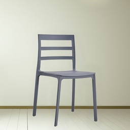 [FZ101176] Sedia polipropilene 47x47,5x79 cm grigio scuro