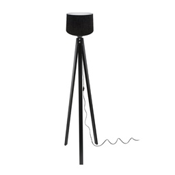 [FZ101736] Lampada da terra nera 38x24.5 cm