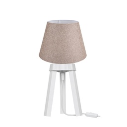 [FZ101722] Lampada da tavolo beige 21x30 cm