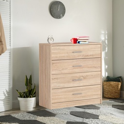 [FZ101670] (2c) Cassettiera rovere 90x45x93.5 cm