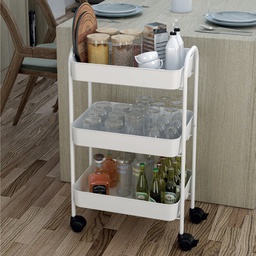 [FZ101762] Carrello multiuso 30x41 cm con rotelle