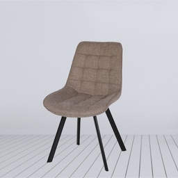[FZ101796] Sedia imbottita tortora 87x52x42