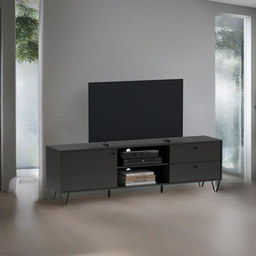 [FZ101238] Porta tv antracite 182x40x55 cm