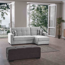 [FZ102072] Divano letto con penisola 240x107x99 cm