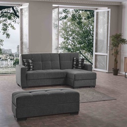 [FZ102071] Divano letto con penisola 240x107x99 cm