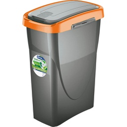 [1999225] Pattumiera ecoswing arancio 25 litri