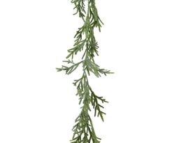 [19625933] Ghirlanda glitterata verde 15x180 cm