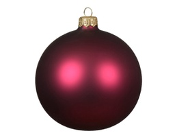 [20184652] Palline di vetro melograno 10cm - 4 pezzi