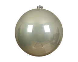 [20184685] Pallina Di Natale Perla Bianca D 25 Cm  1 Pz