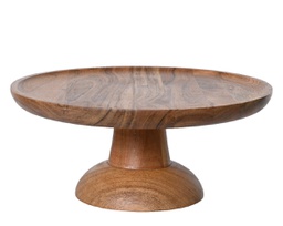 [20184711] Alzata per torta in legno 30x30xh13 cm